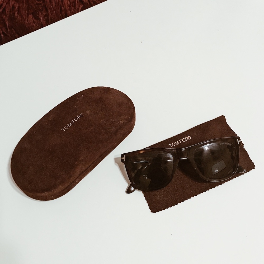 Tom Ford “Leo” sunglasses (Unisex) ~ Tortoiseshell